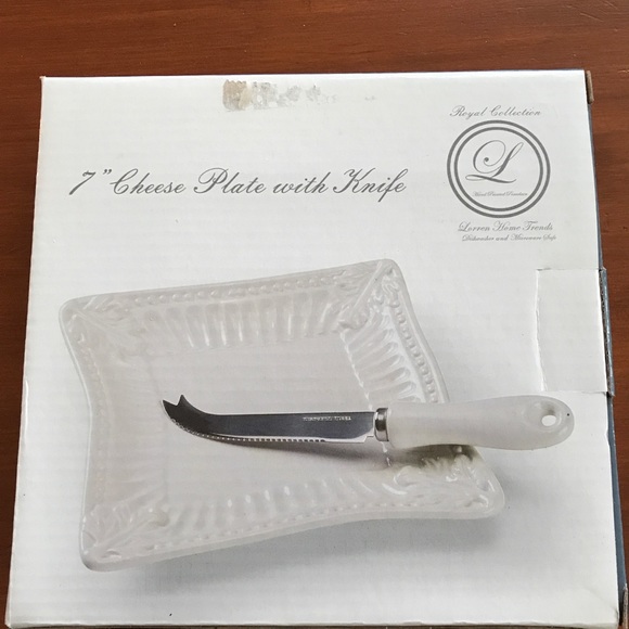 Lorren Home 7” Cheese Plate Knife Royal Collection - Picture 4 of 5